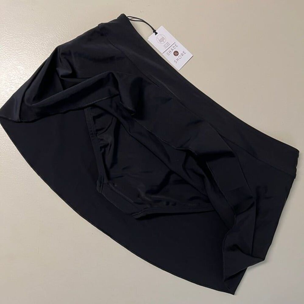 Shade & Shore Women's Elastic Waist Swim Skirtini - Size Large - Picture 4 of 9
